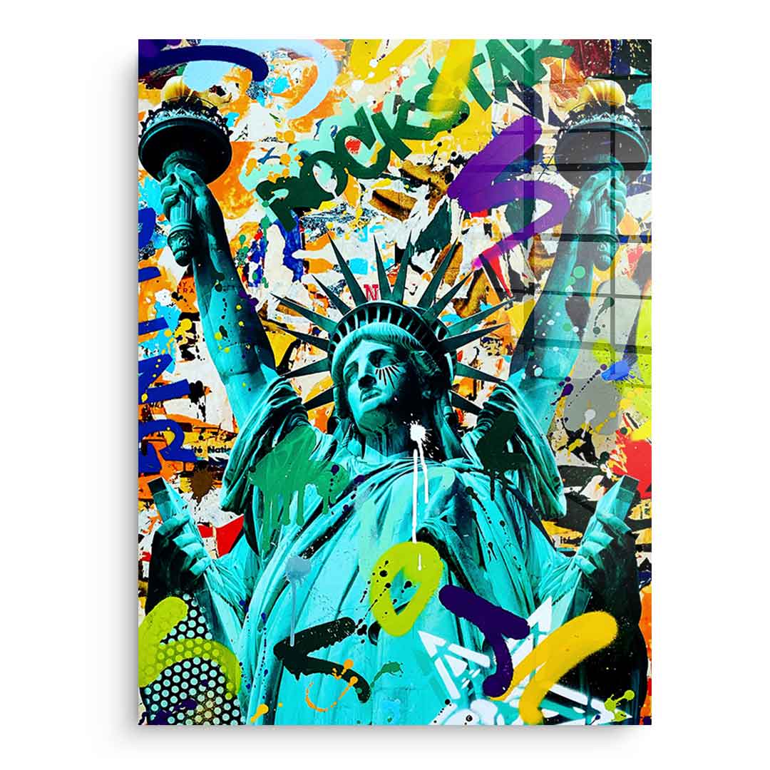Like a Rockstar XL - acrylic glass