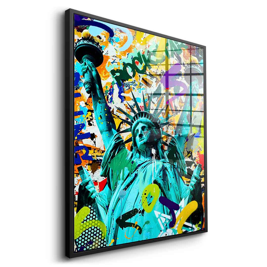 Like a Rockstar XL - acrylic glass