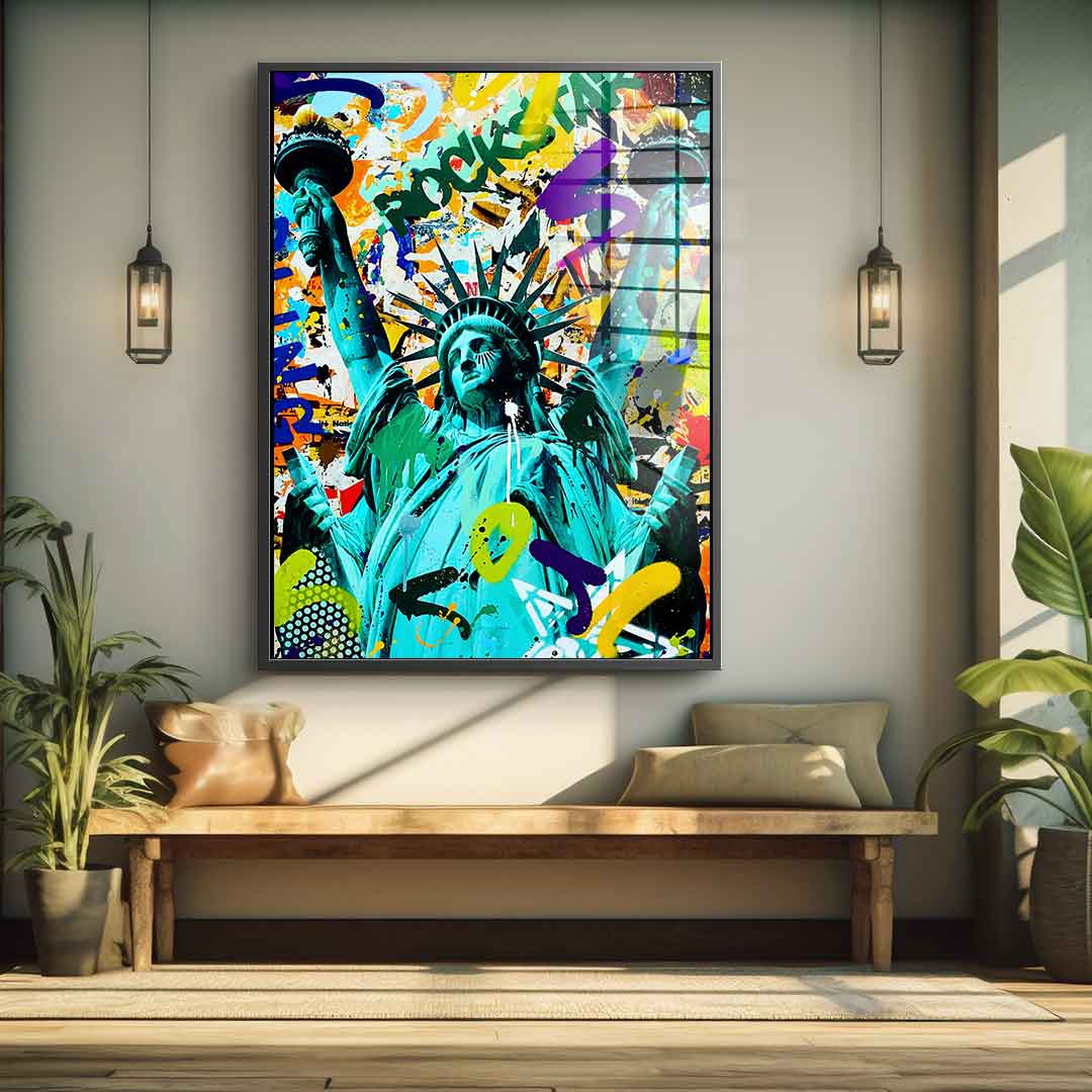 Like a Rockstar XL - acrylic glass