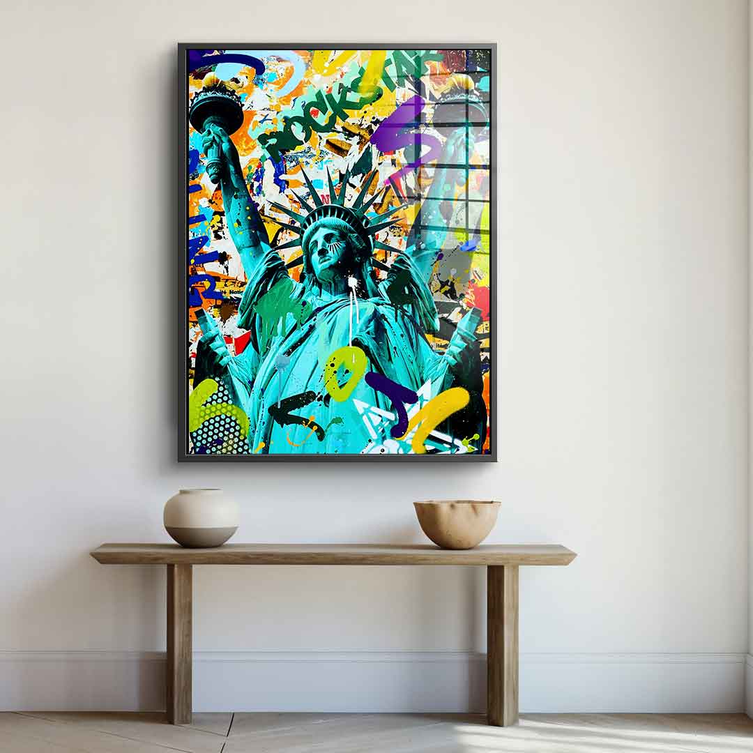 Like a Rockstar XL - acrylic glass