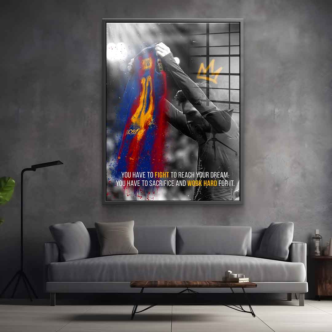 Iconic moment - acrylic glass