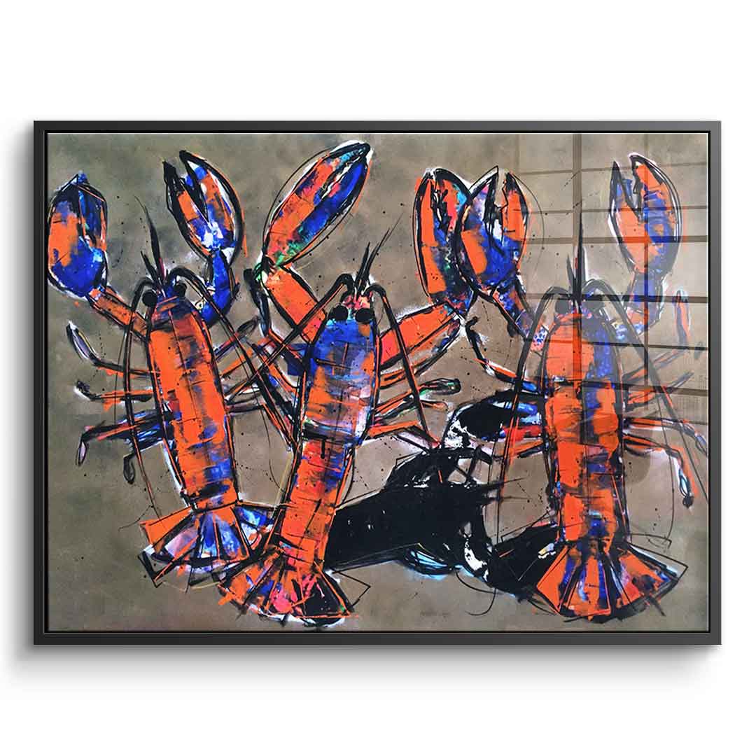 Lobster - acrylic glass