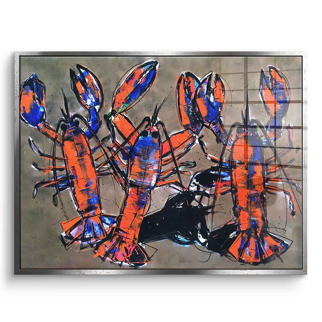 Lobster - acrylic glass