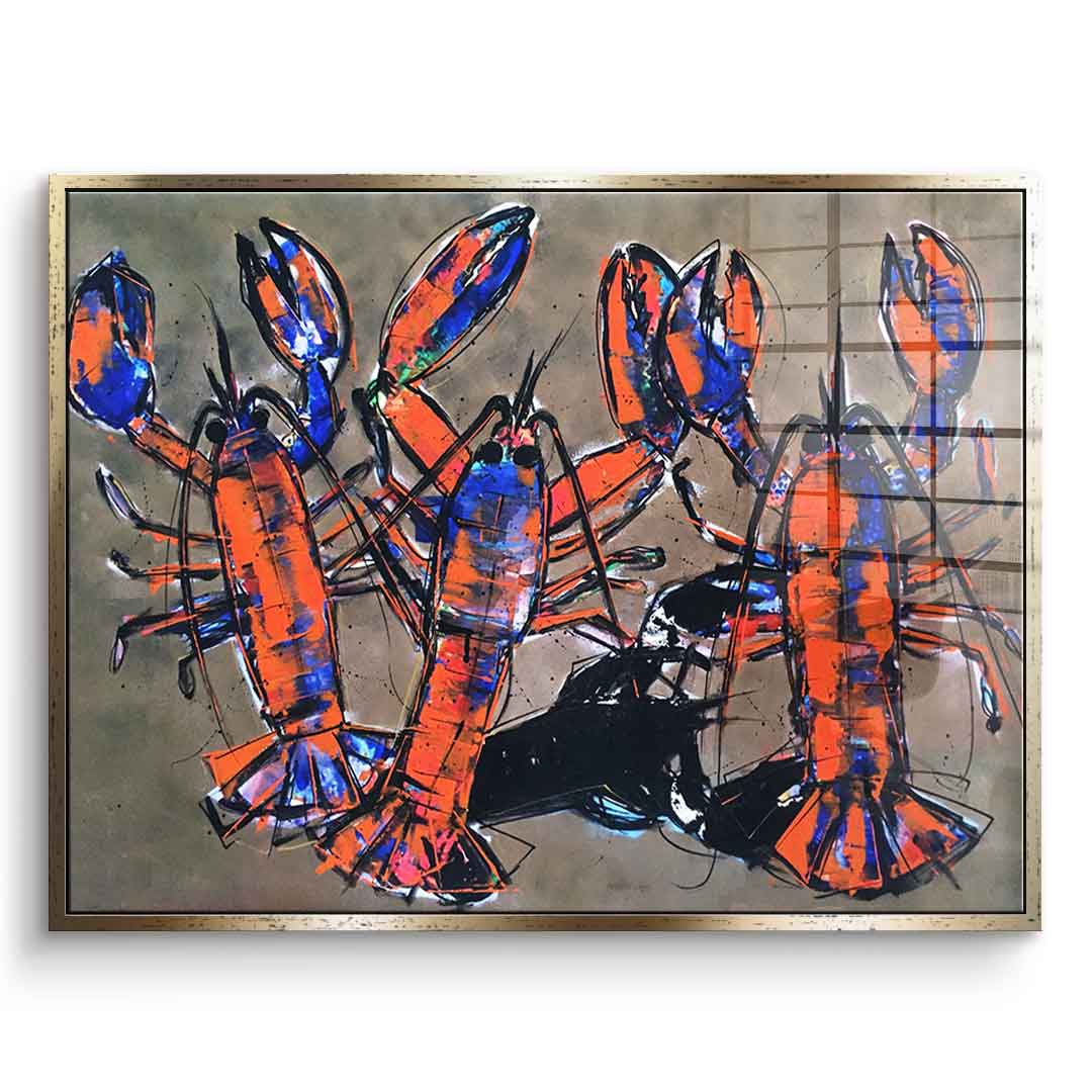 Lobster - acrylic glass
