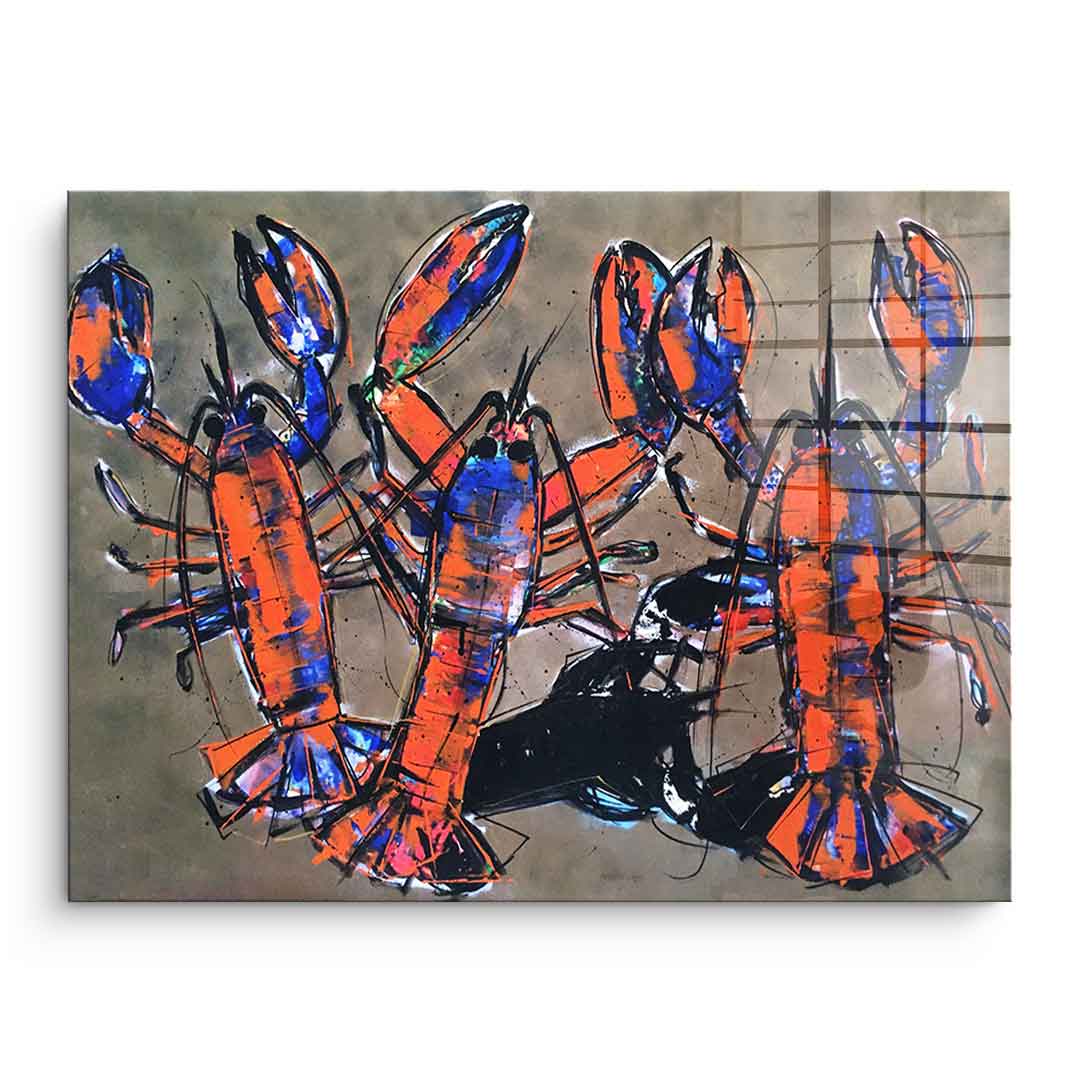 Lobster - acrylic glass