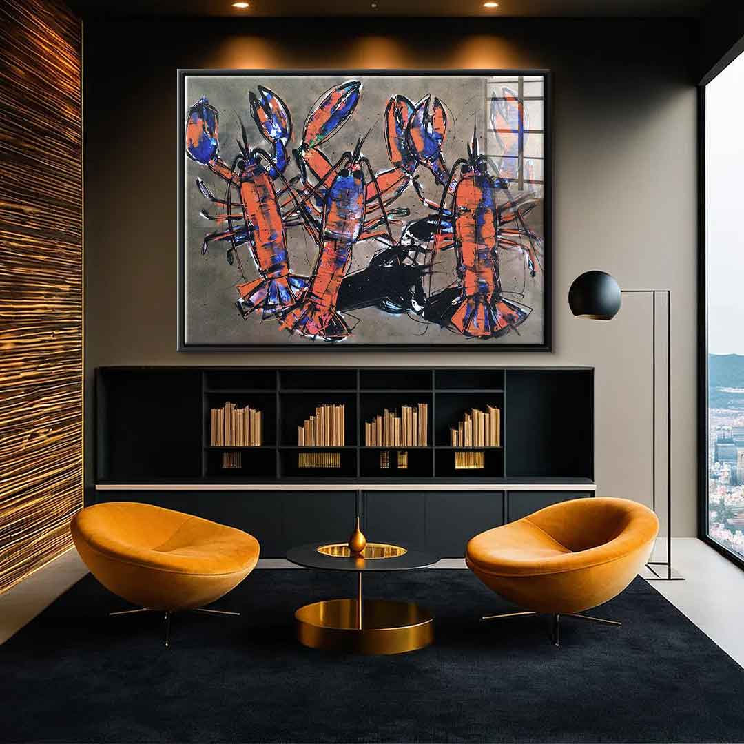Lobster - acrylic glass