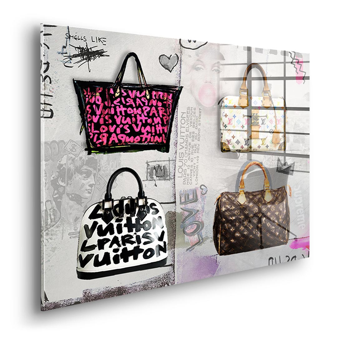 Luxury bags - acrylic glass