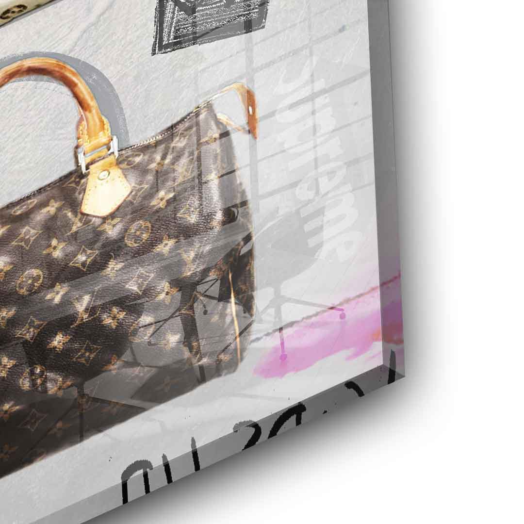 Luxury bags - acrylic glass