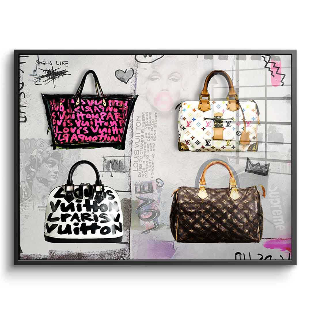 Luxury bags - acrylic glass