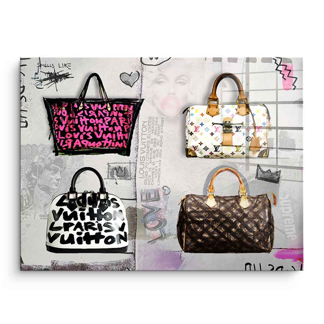 Luxury bags - acrylic glass
