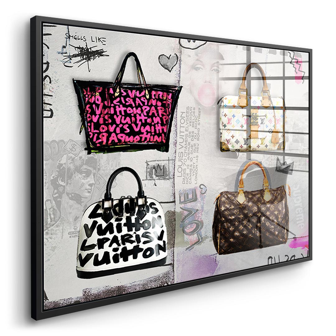 Luxury bags - acrylic glass
