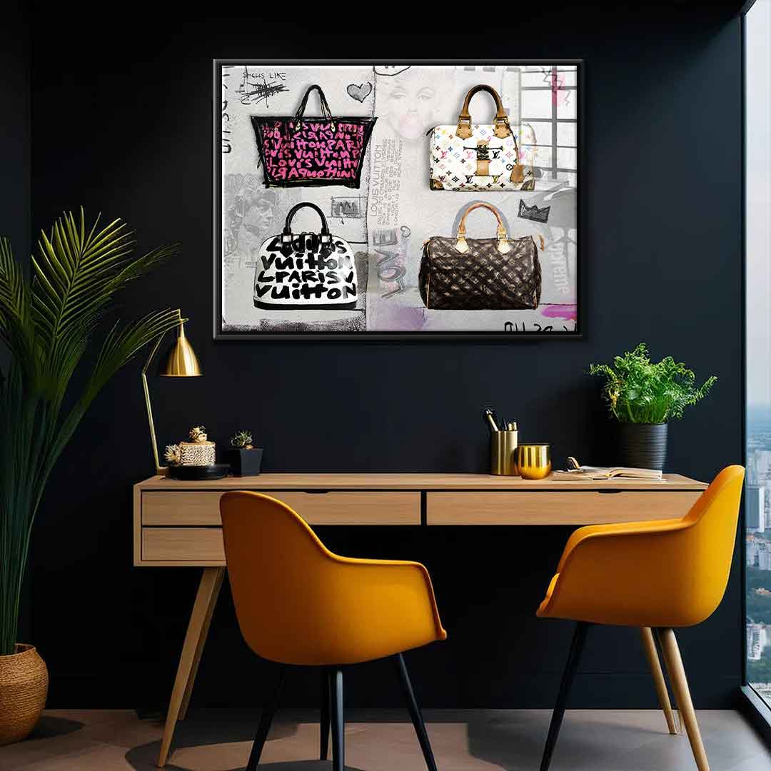 Luxury bags - acrylic glass