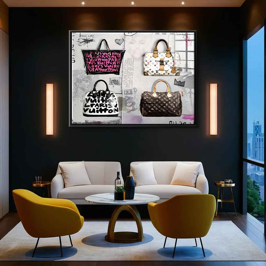 Luxury bags - acrylic glass