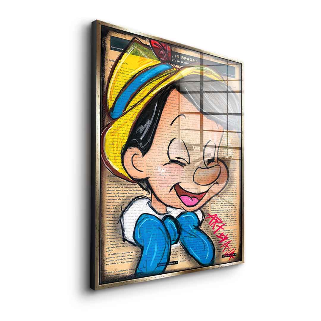 Lovely pinocchio - acrylic glass
