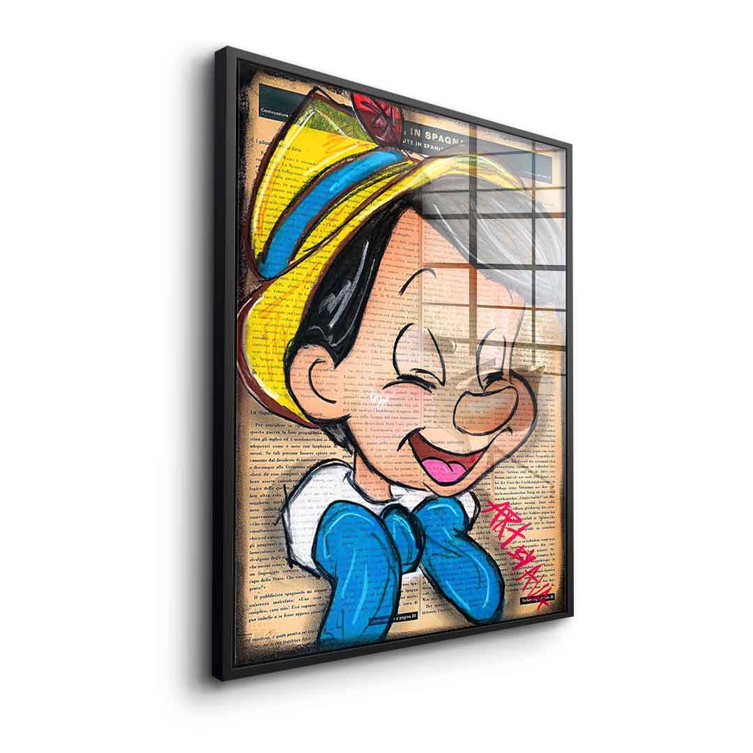 Lovely pinocchio - acrylic glass