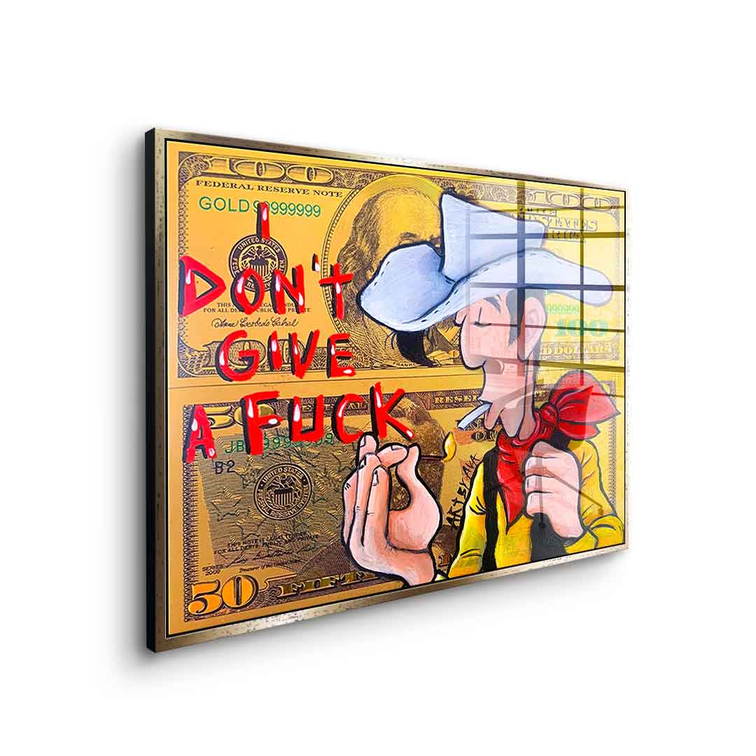Lucky dollar - acrylic glass
