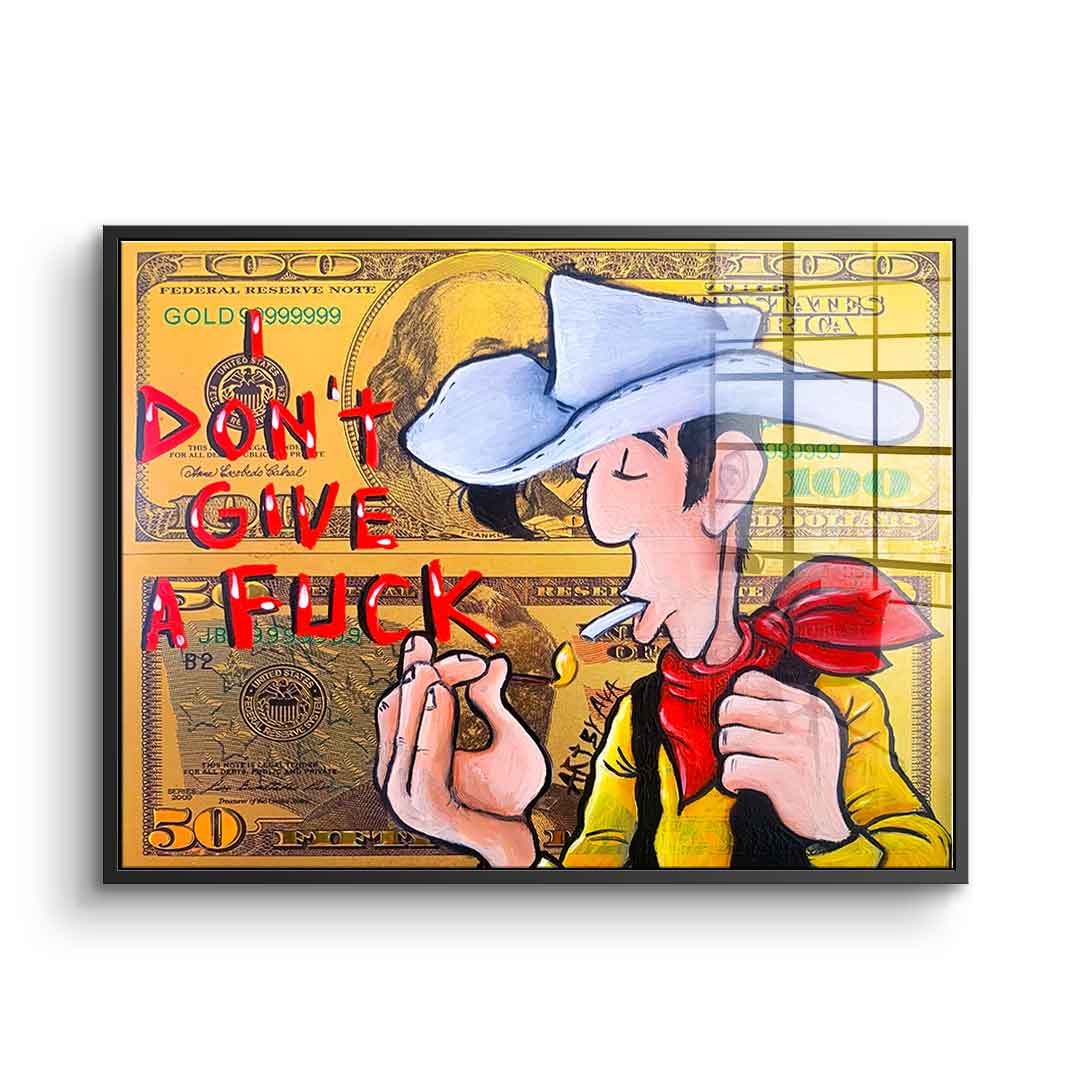 Lucky dollar - acrylic glass