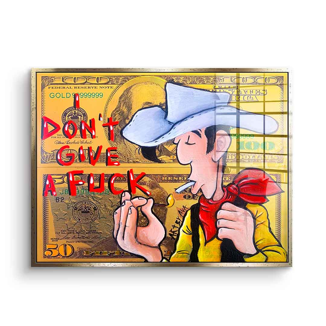 Lucky dollar - acrylic glass