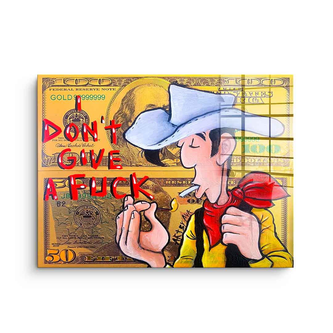 Lucky dollar - acrylic glass