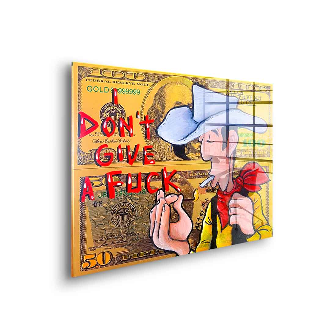 Lucky dollar - acrylic glass