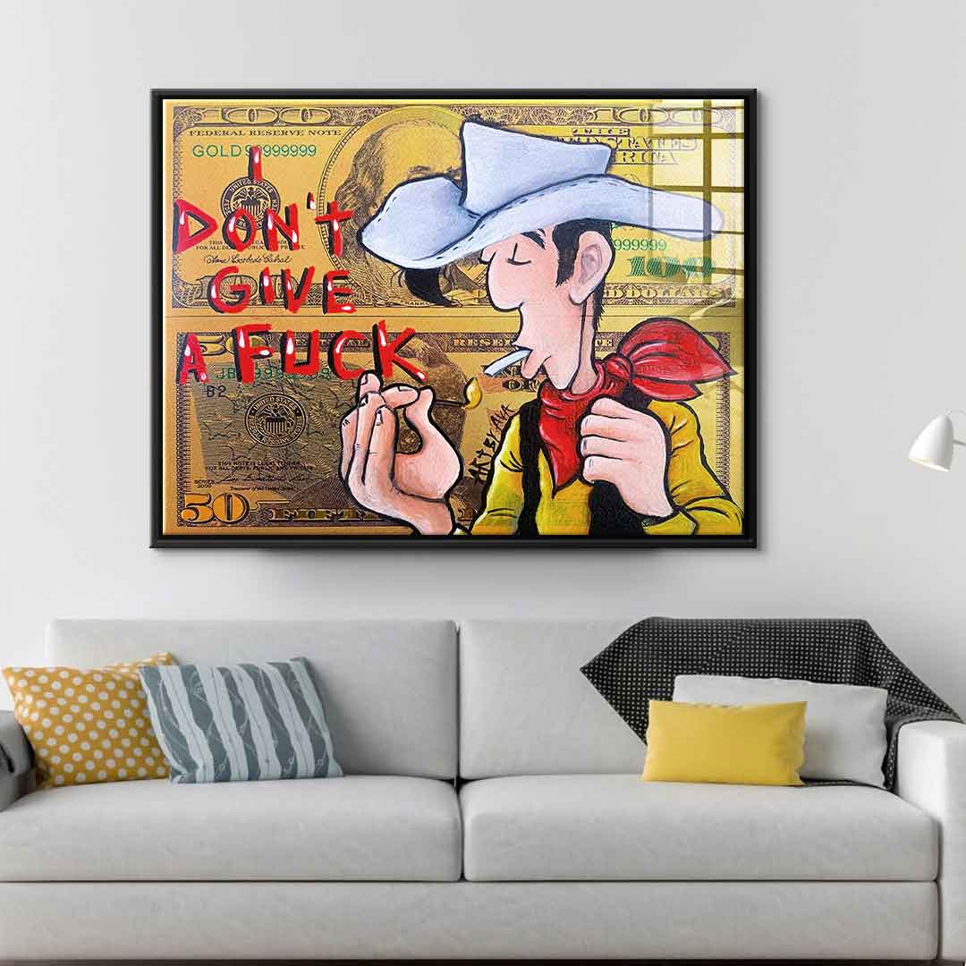 Lucky dollar - acrylic glass