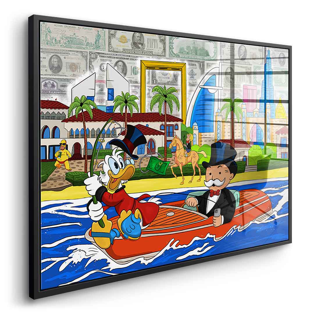 Luxury Lifestyle Dubai - acrylic glass