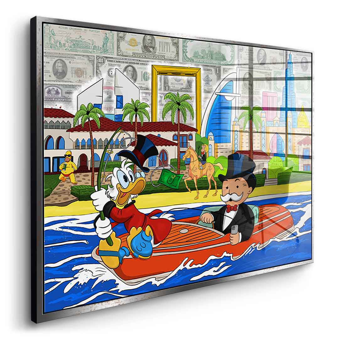 Luxury Lifestyle Dubai - acrylic glass