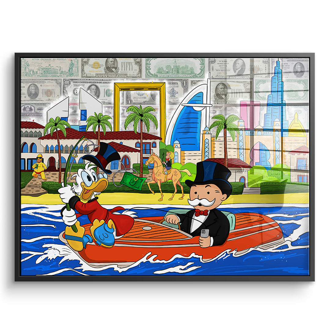 Luxury Lifestyle Dubai - acrylic glass