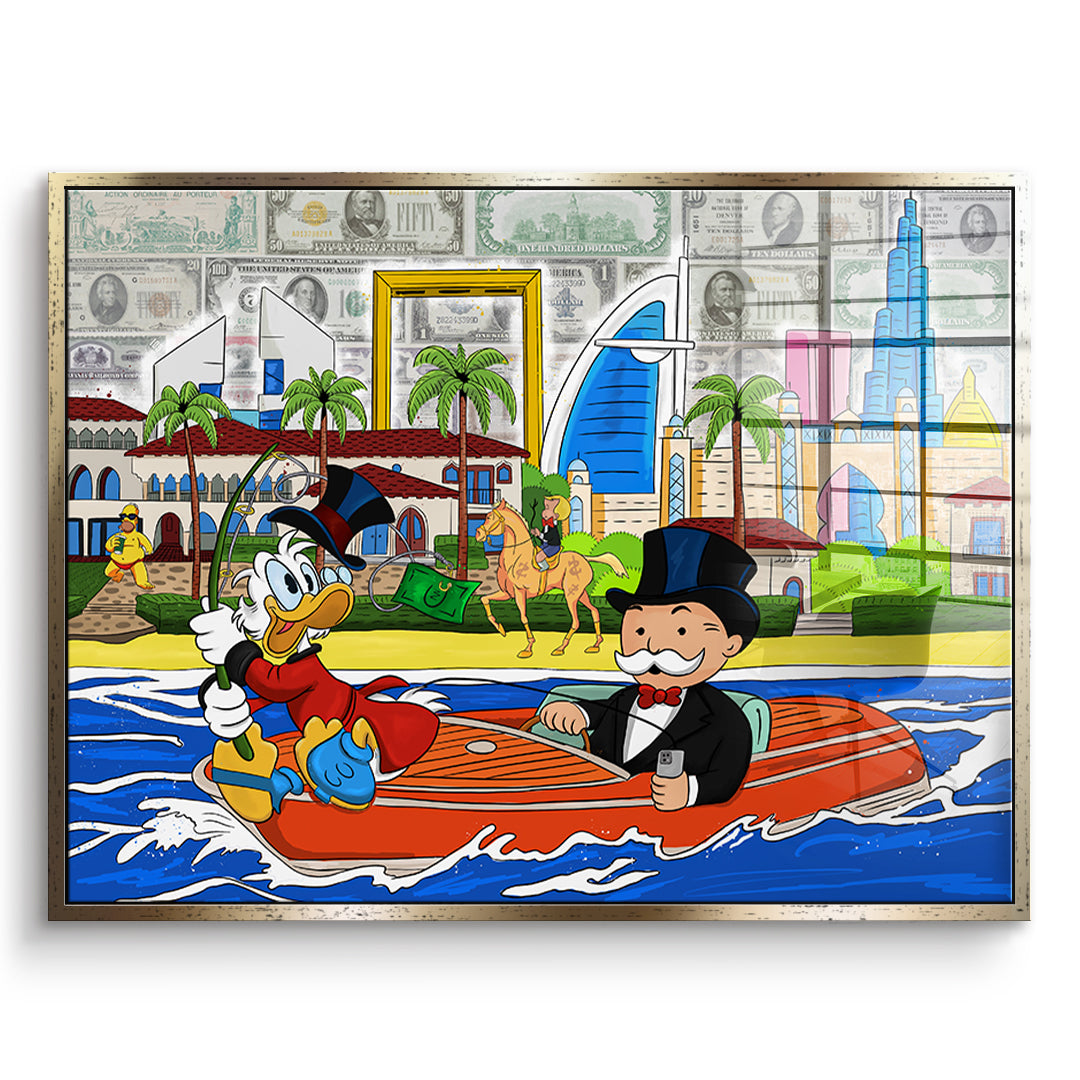 Luxury Lifestyle Dubai - acrylic glass