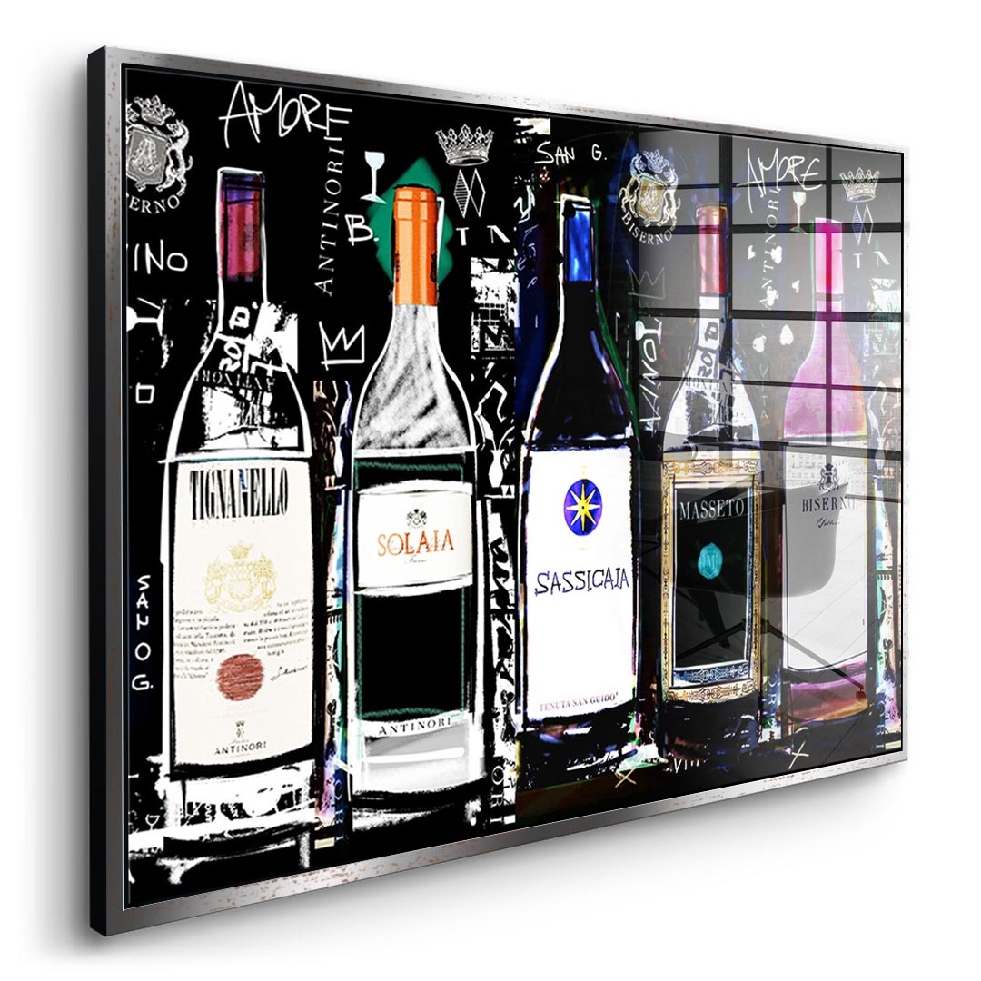 Luxury Wine Collection V2 - acrylic glass