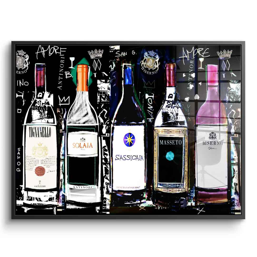 Luxury Wine Collection V2 - acrylic glass
