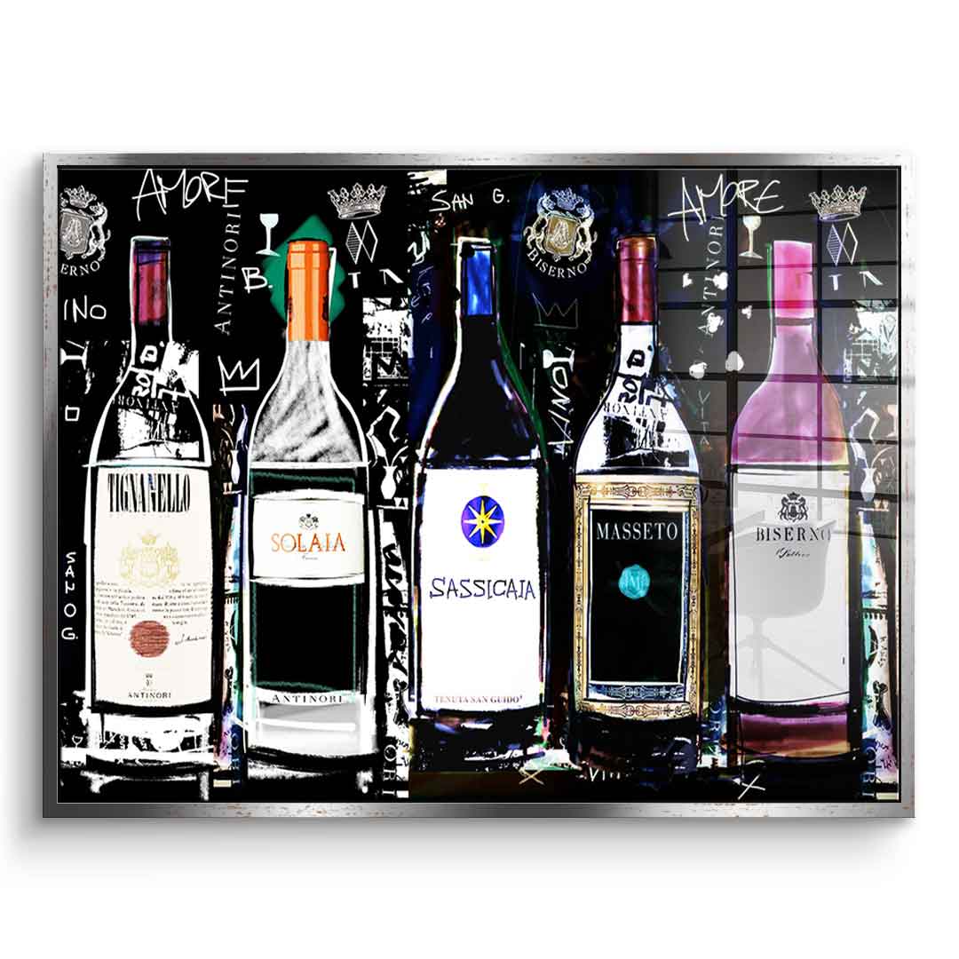 Luxury Wine Collection V2 - acrylic glass