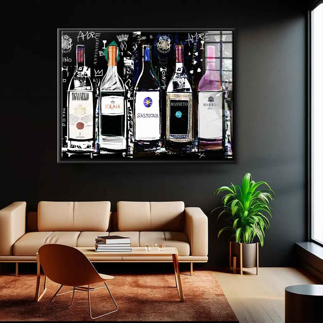 Luxury Wine Collection V2 - acrylic glass