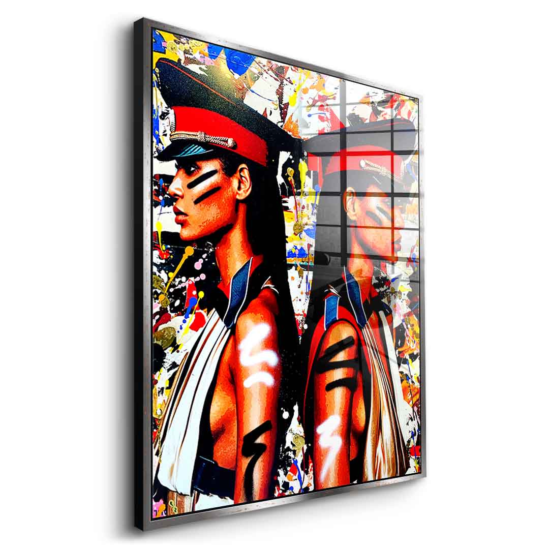 My Twin that i love - acrylic glass