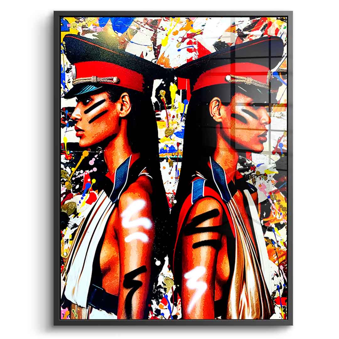 My Twin that i love - acrylic glass