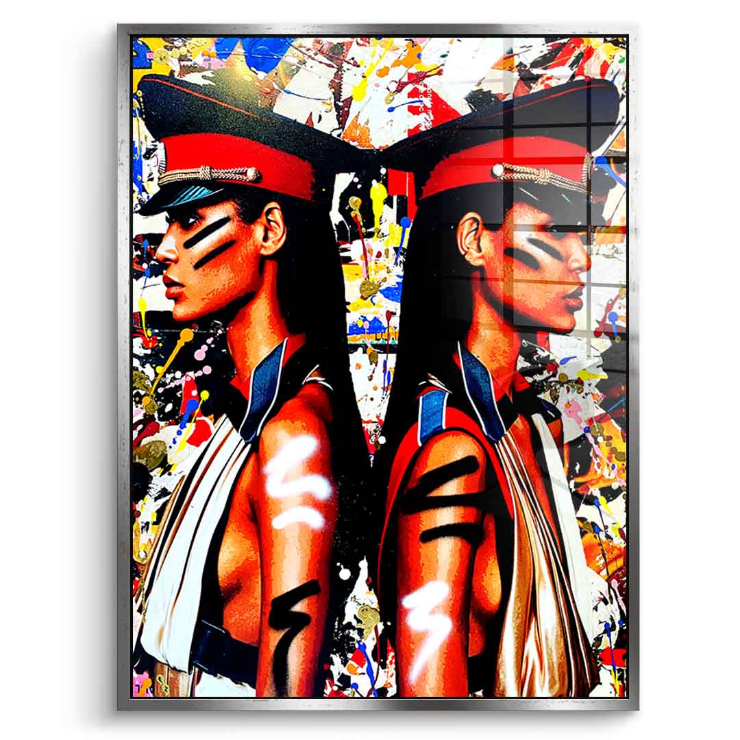 My Twin that i love - acrylic glass