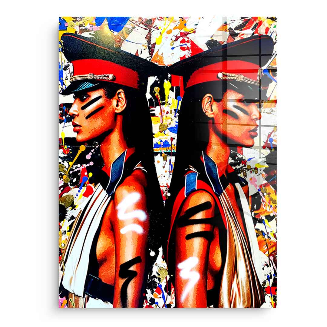My Twin that i love - acrylic glass