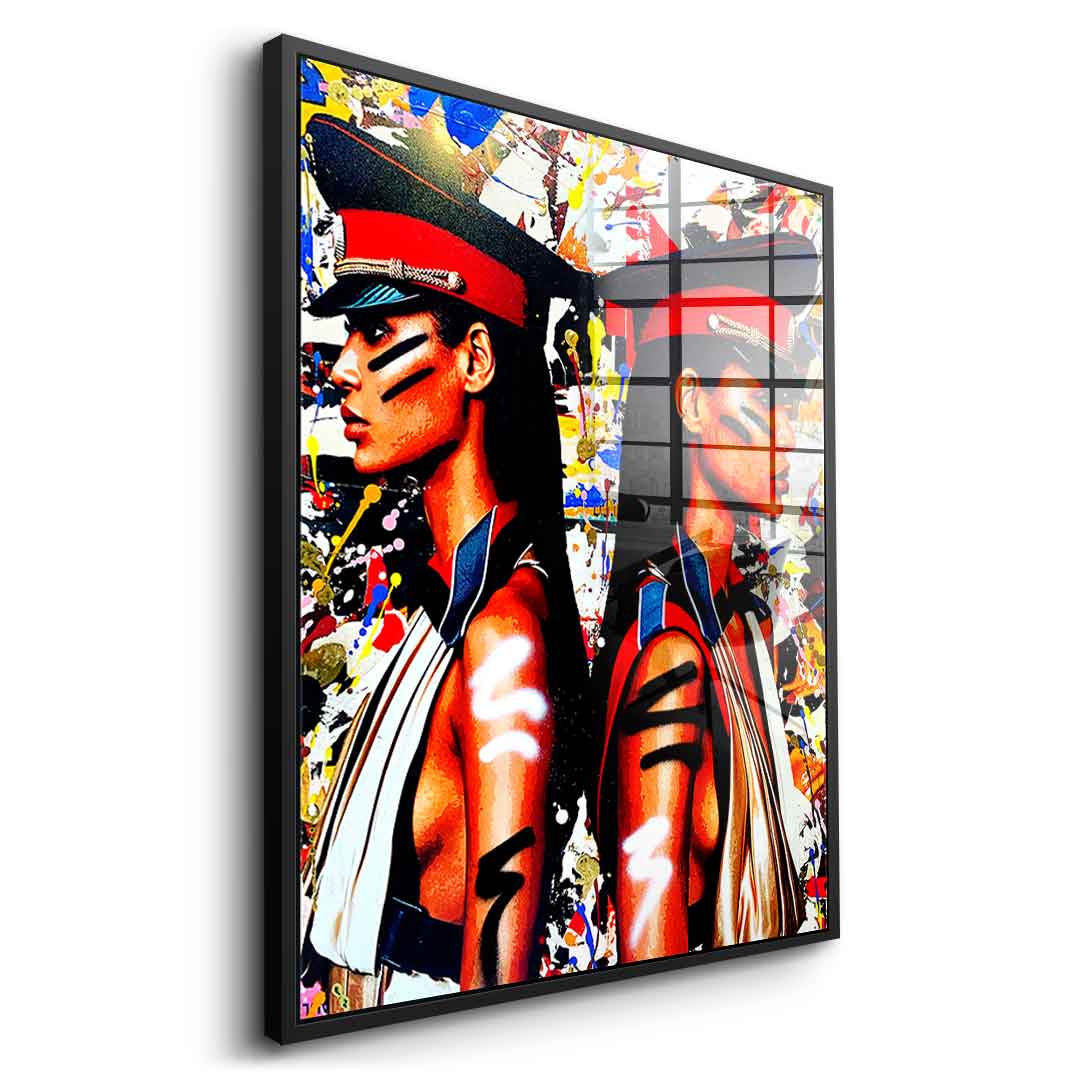 My Twin that i love - acrylic glass
