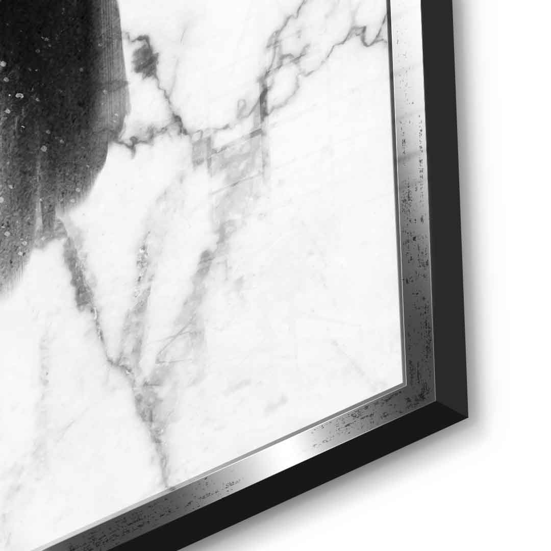 Marble Decay Skull - Acrylglas