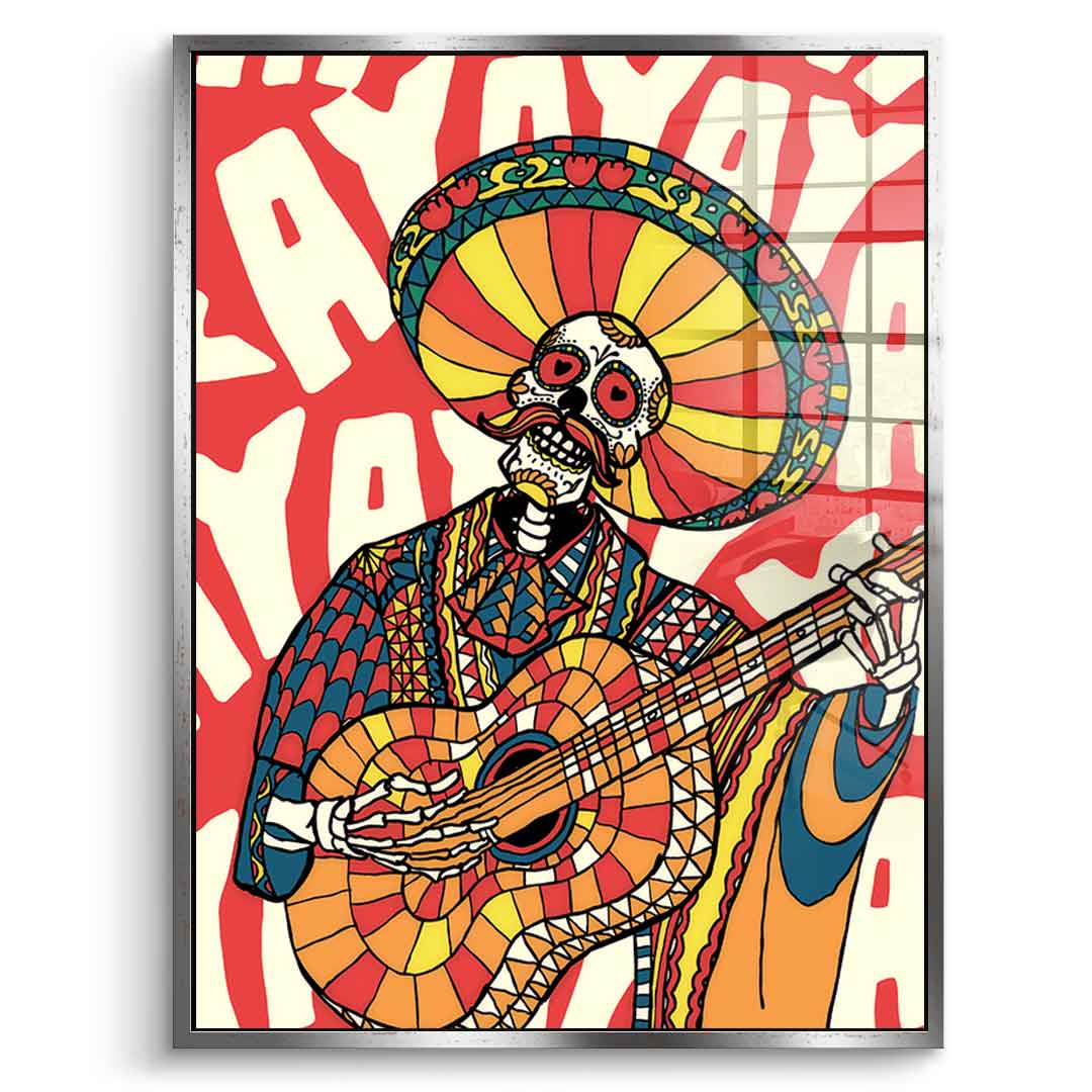 Mariachi Rug Plain - Acrylglas