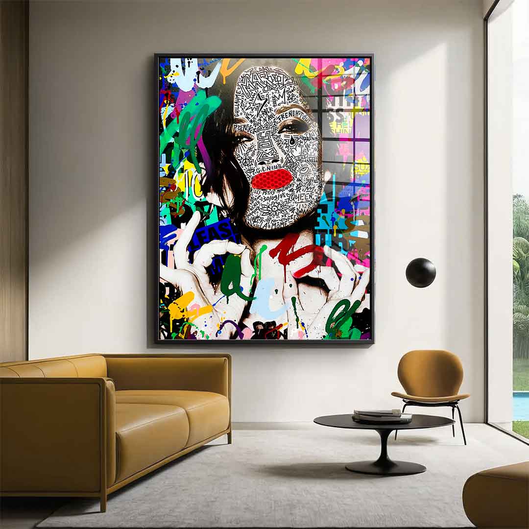 Rocking Little Heldn - Acrylic glass