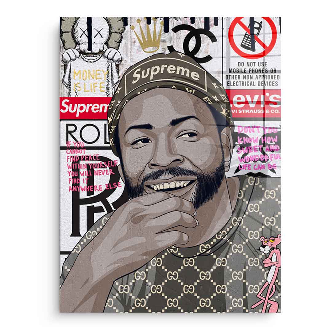 Marvin Gaye - Acrylglas
