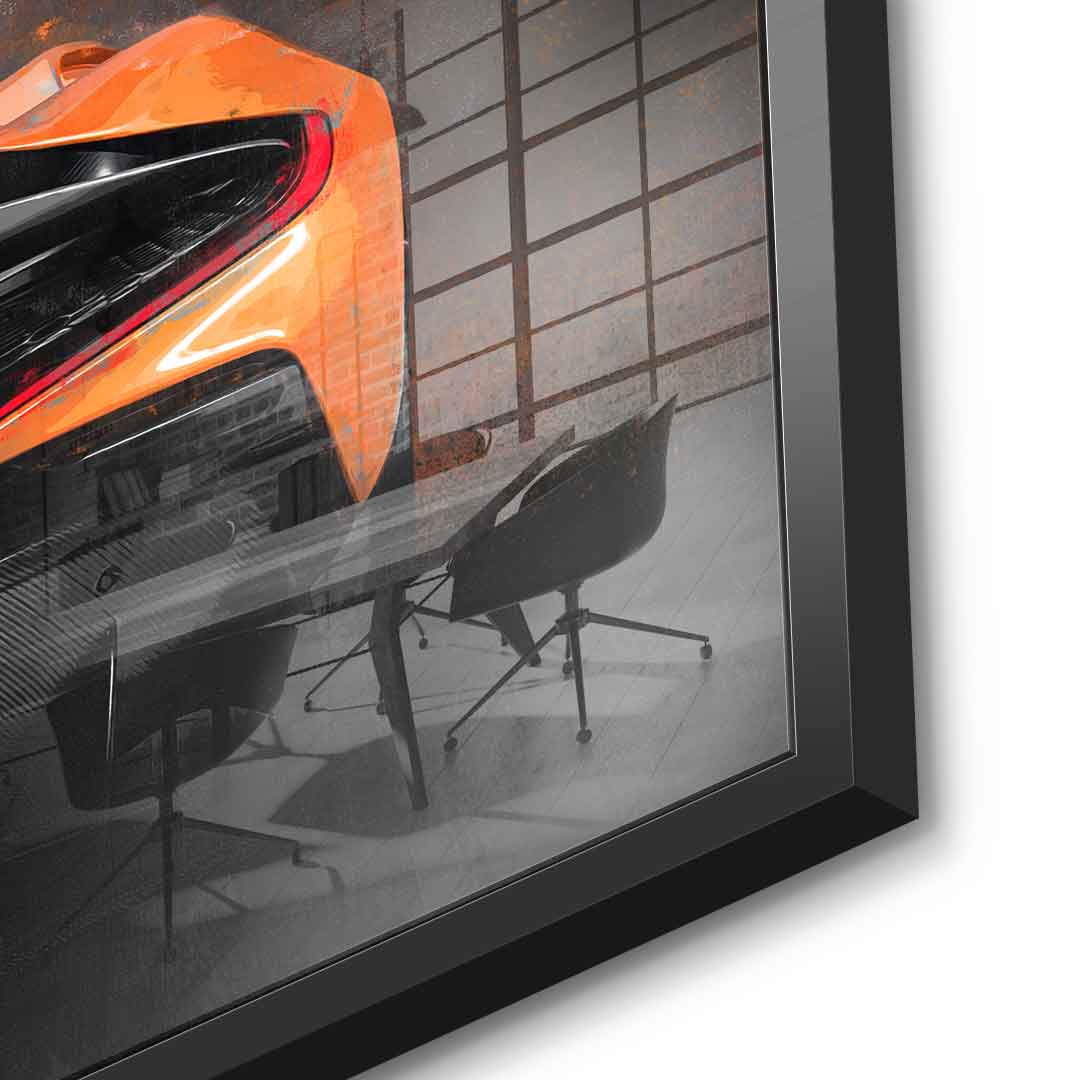 Mclaren Backside - Acrylglas