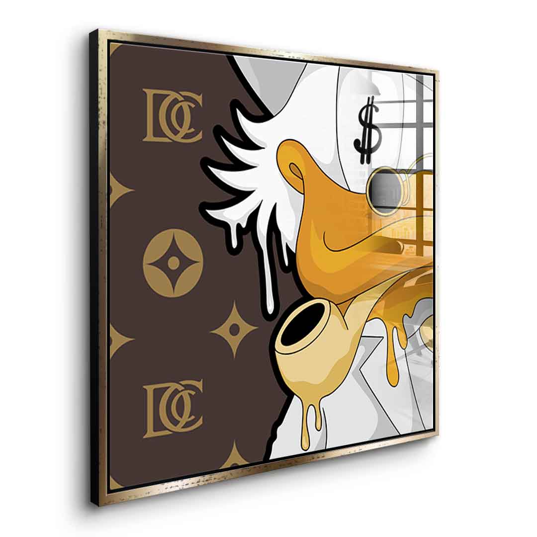 Melting Dagobert - square edition - acrylic glass