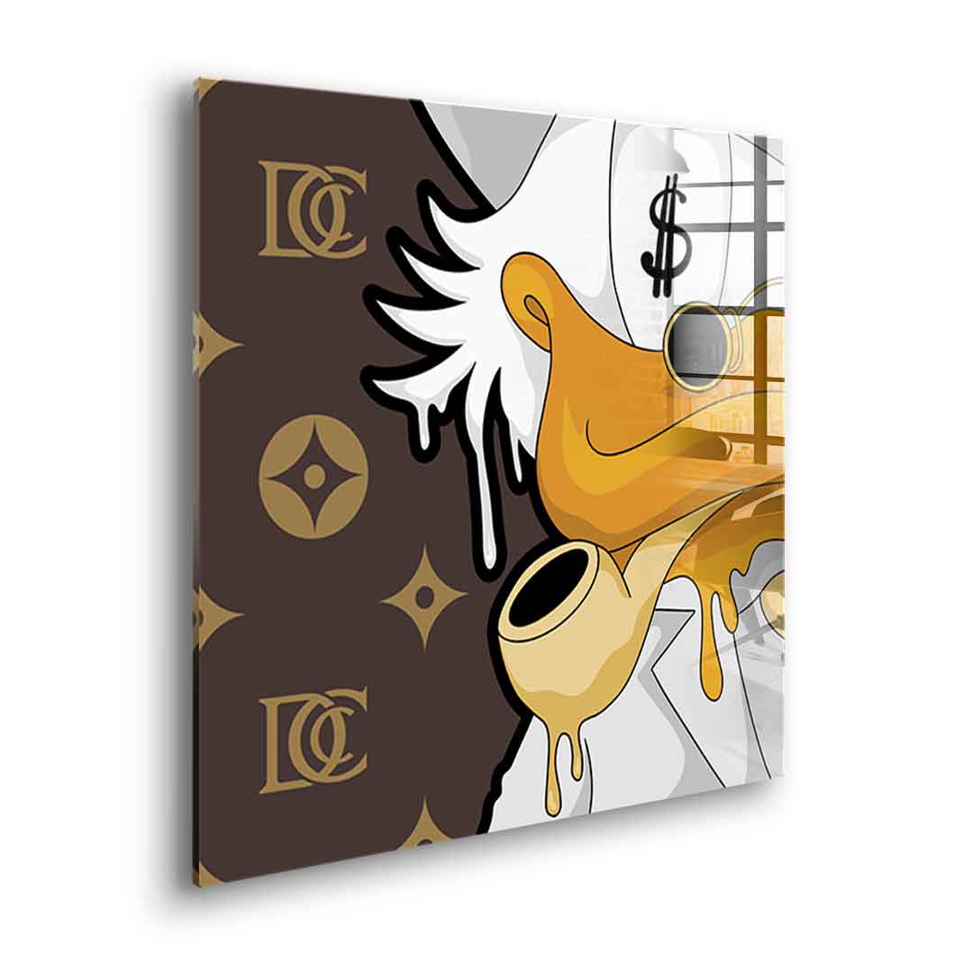 Melting Dagobert - square edition - acrylic glass