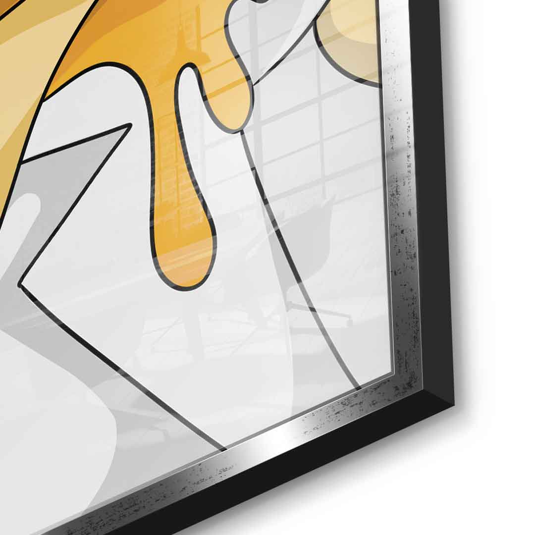 Melting Dagobert - square edition - acrylic glass