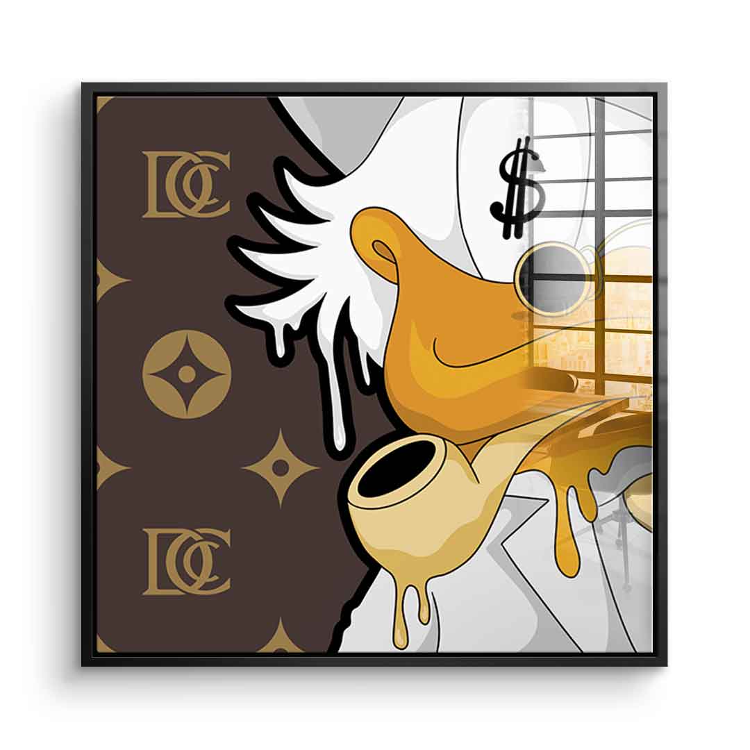 Melting Dagobert - square edition - acrylic glass