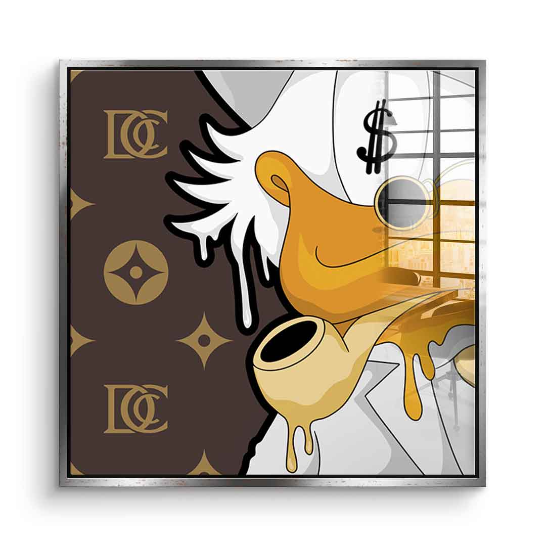 Melting Dagobert - square edition - acrylic glass