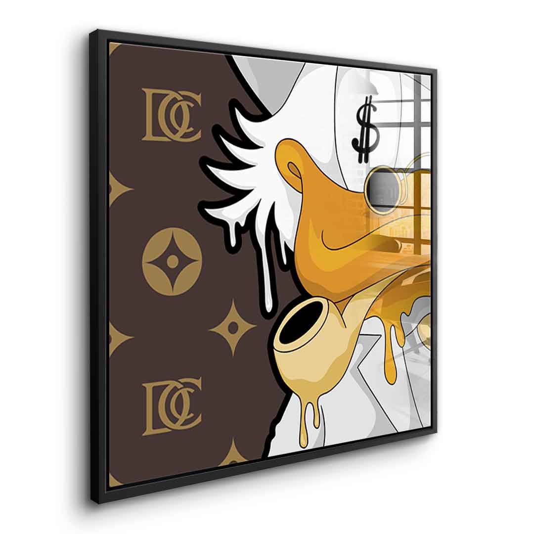 Melting Dagobert - square edition - acrylic glass