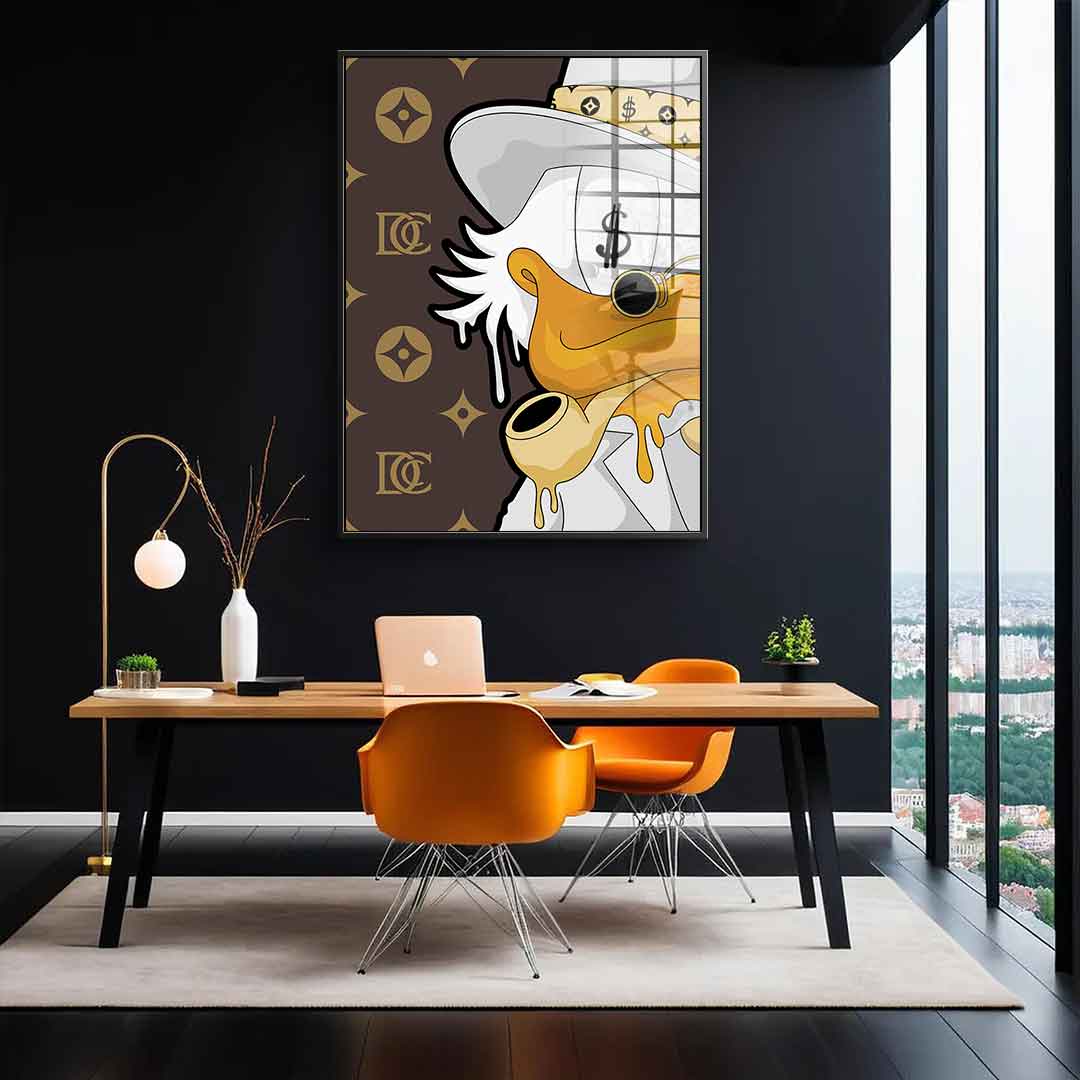 Melting Dagobert - Acrylglas